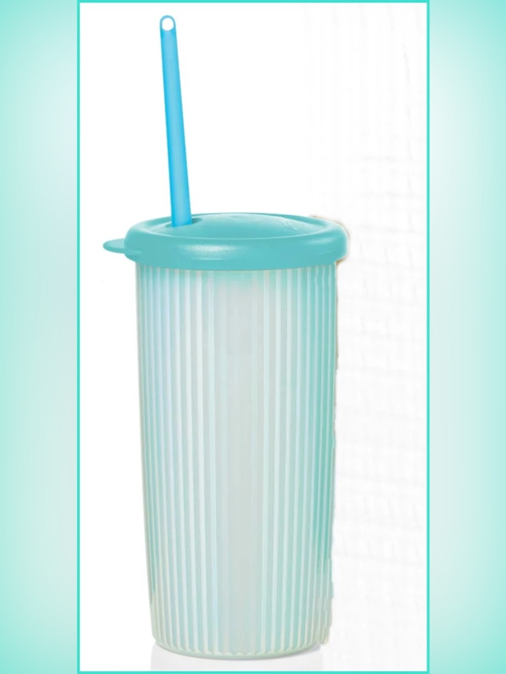 NEW | Tupperware | 24oz Insulated Tumbler with Eco Straw